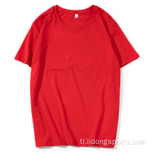Casual T-Shirt Unisex Plain 100% Cotton Short Sleeve Sport T-Shirt Summer T-Shirts T-Shirt